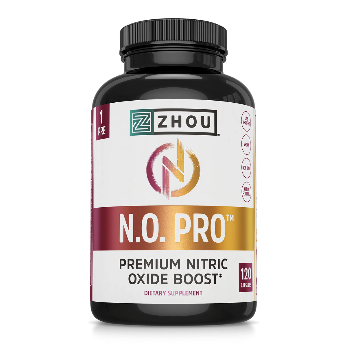 Nitric Oxide Supplement with Beet Root & L Arginine, 120 Veggie Capsules A9121