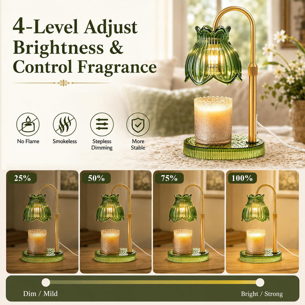 Candle Warmer Lamp with Timer Dimmer R530
