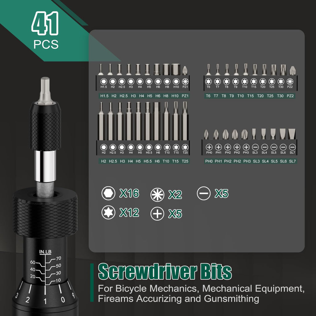 Inch-Pound Torque Screwdriver Kit U3667