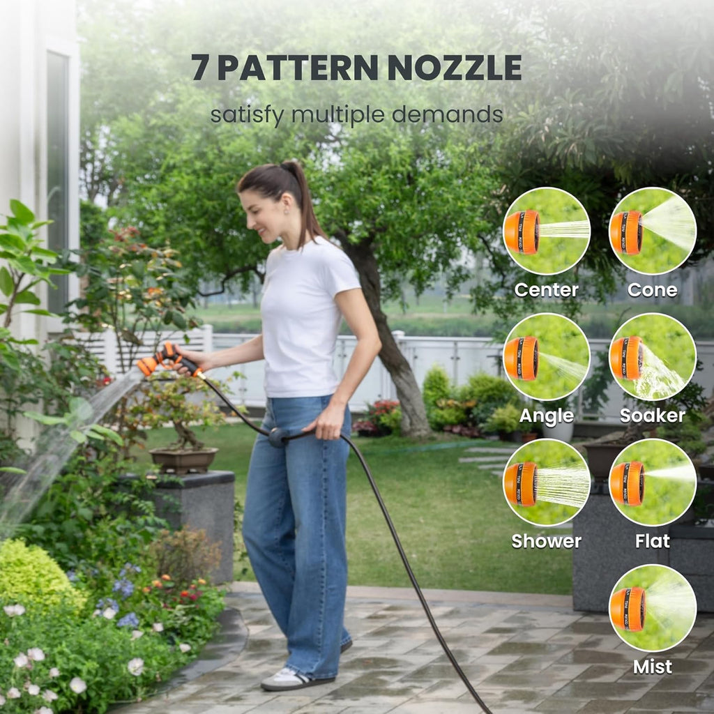 Retractable Garden Hose Reel 1/2" 130FT Wall Mount C79604