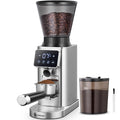 Burr Coffee Grinder, 48 Settings, Metallic Silver W41345