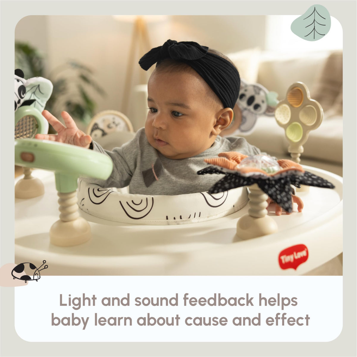 4-in-1 Baby Activity Center with Lights & Music E597