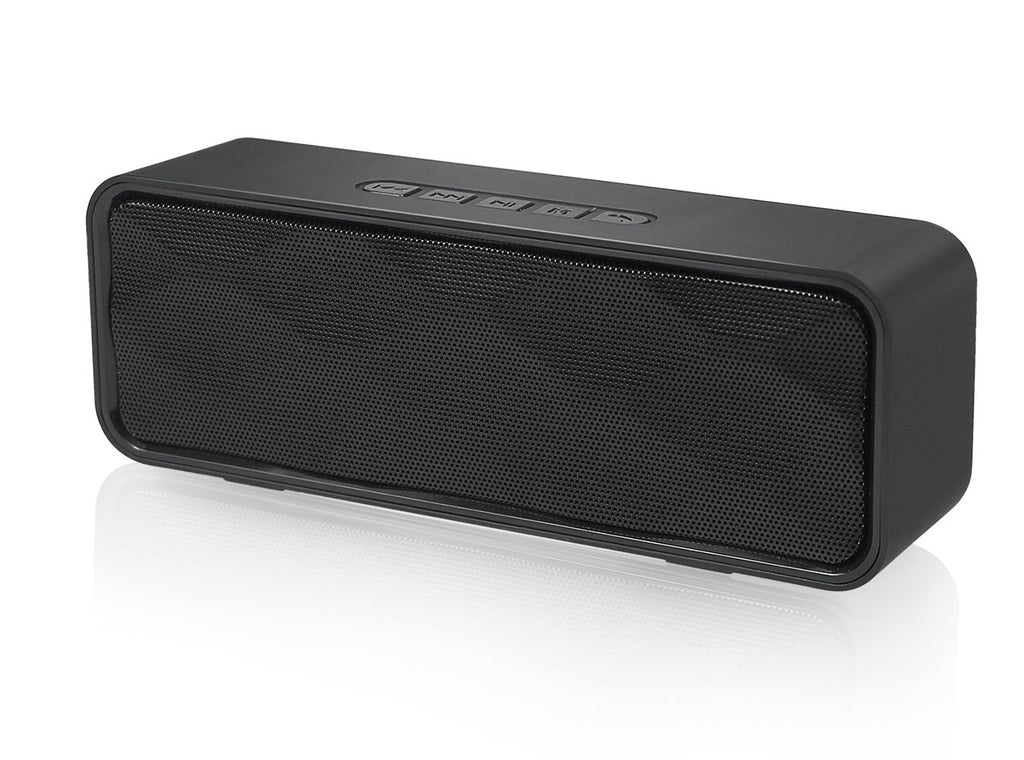Black Portable Wireless Bluetooth Speaker with AUX USB TF Card Slot X74757