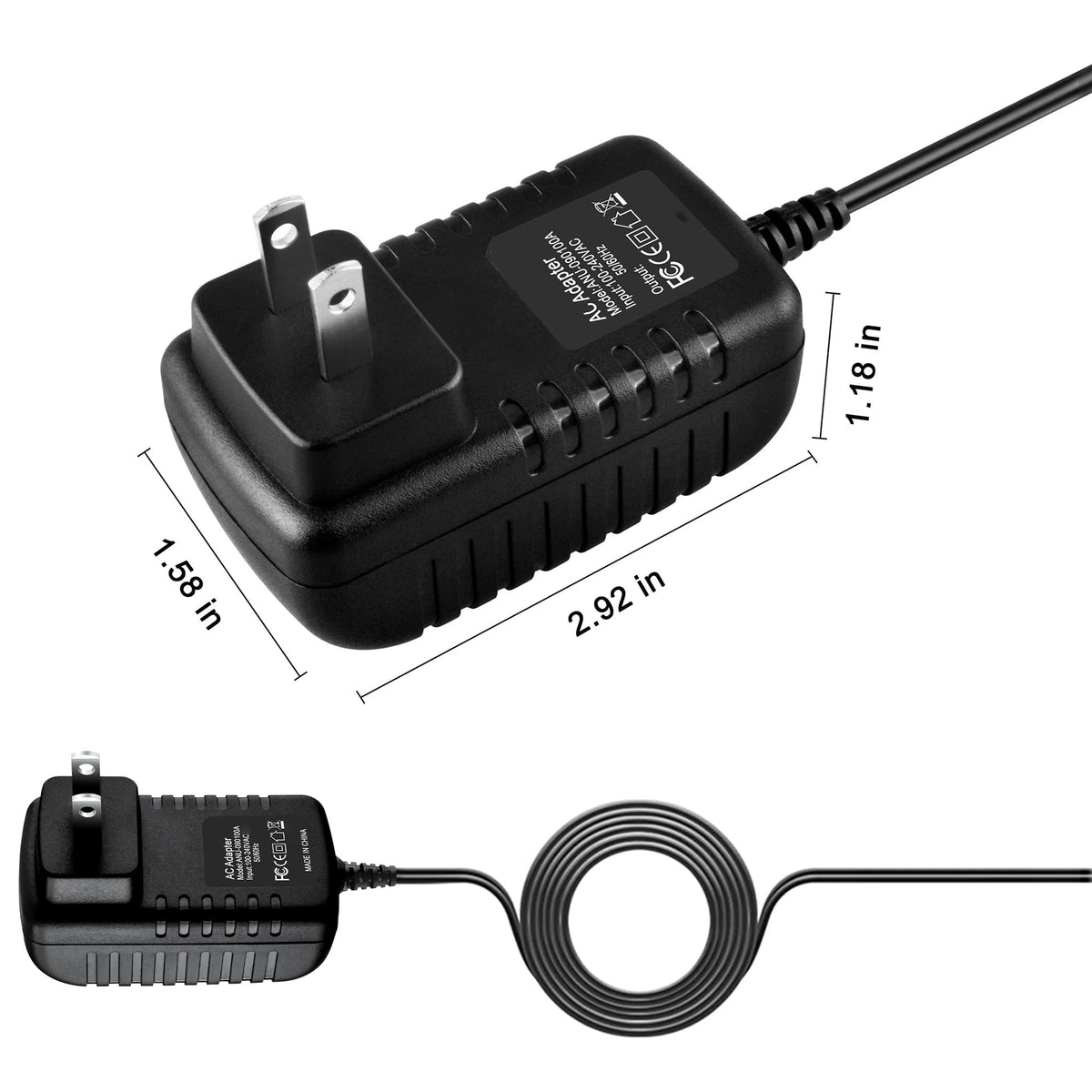 15V AC/DC Adapter P738