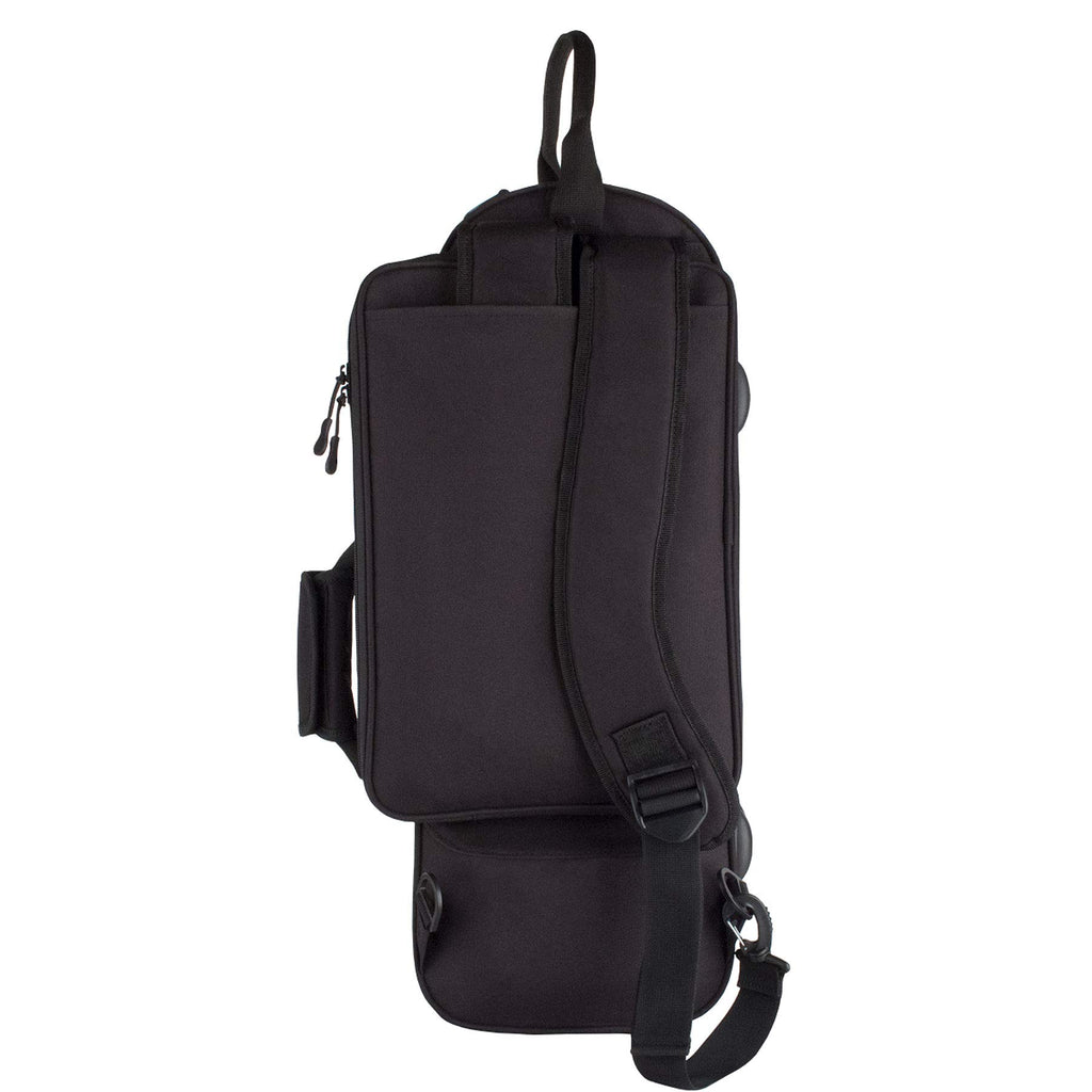 Black Trumpet Case with Sheet Music Pocket U58244