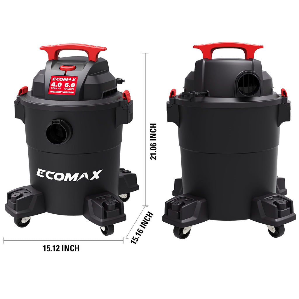 6 Gallon 4 HP Wet Dry Shop Vac C225361