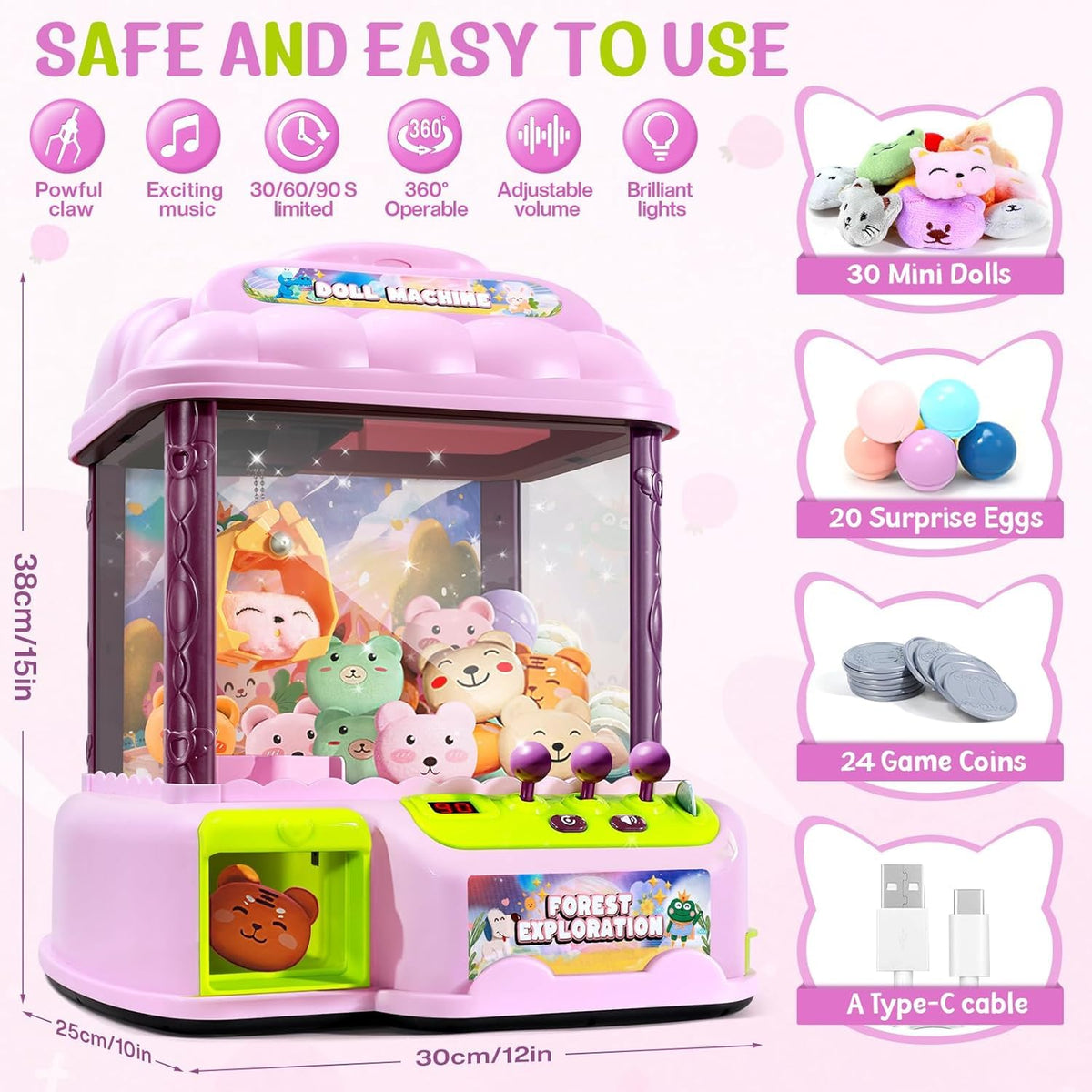 Claw Machine for Kids F34170