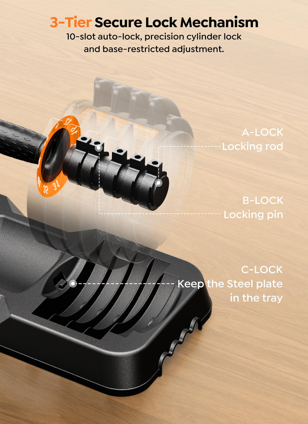 Adjustable Dumbbell Set of 2 T51214