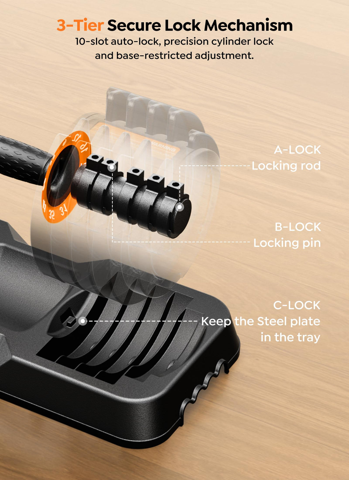Adjustable Dumbbell Set of 2 T51214