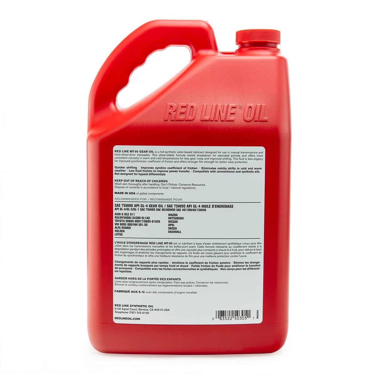 75W-90 GL-4 Manual Transmission Lubricant 1 Gallon Z477