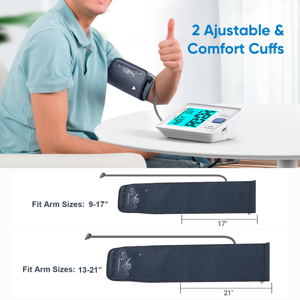Blood Pressure Monitor with Dual Cuffs R36198