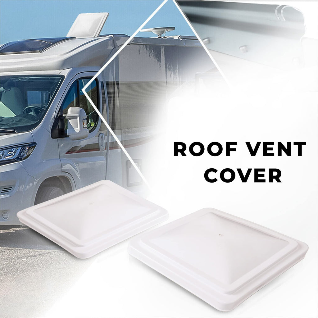 White 2 Pack Roof Vent Cover S95152