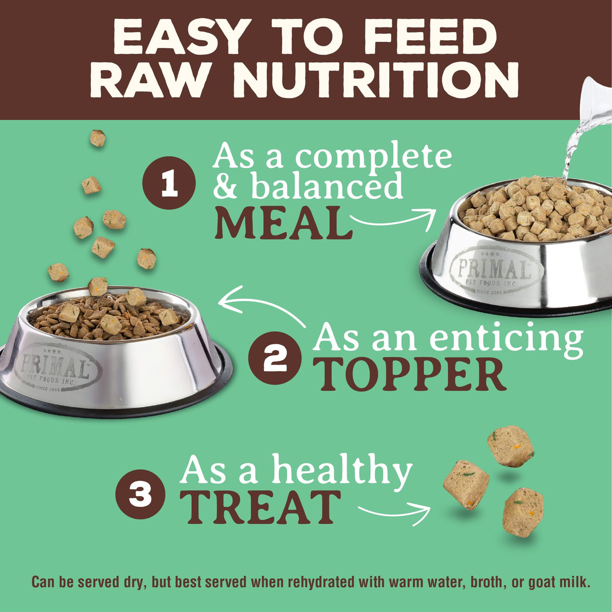Freeze Dried Chicken Dog Food 16 oz A62860