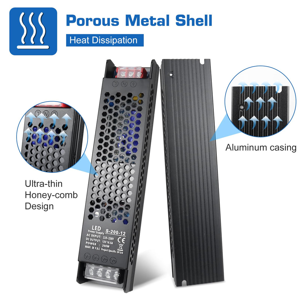 200W 12V LED Power Supply O91660