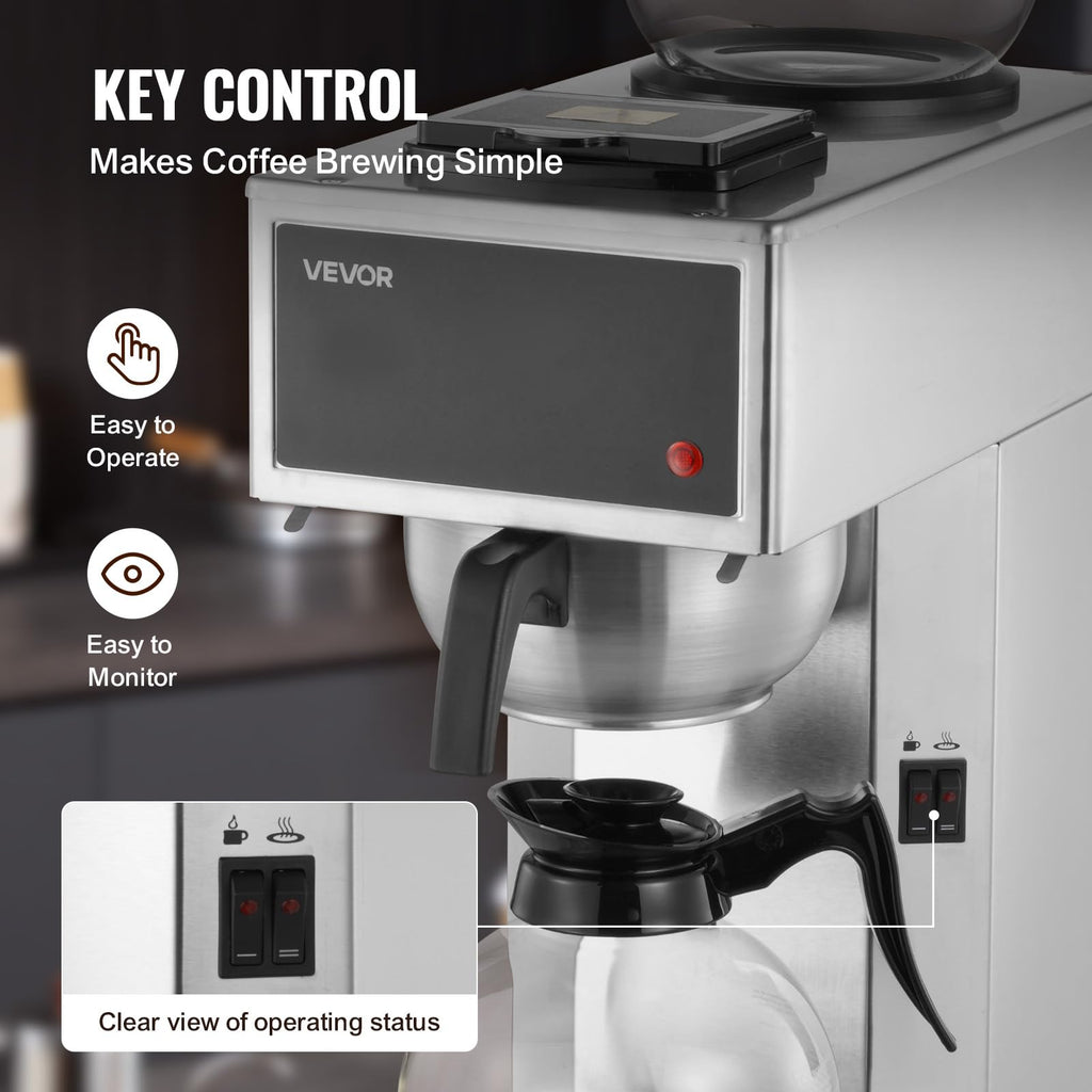 Commercial Drip Coffee Maker 12 Cups Q3292