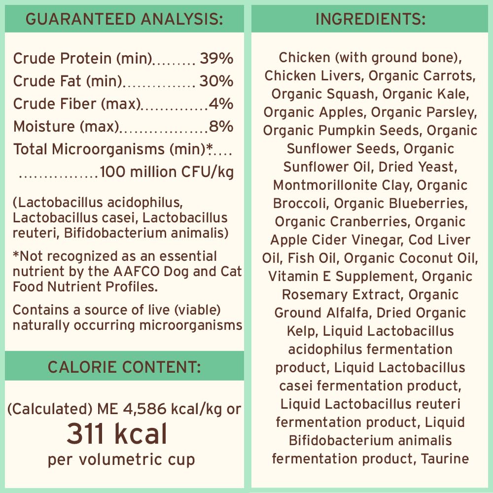 Freeze Dried Chicken Dog Food 16 oz A62860