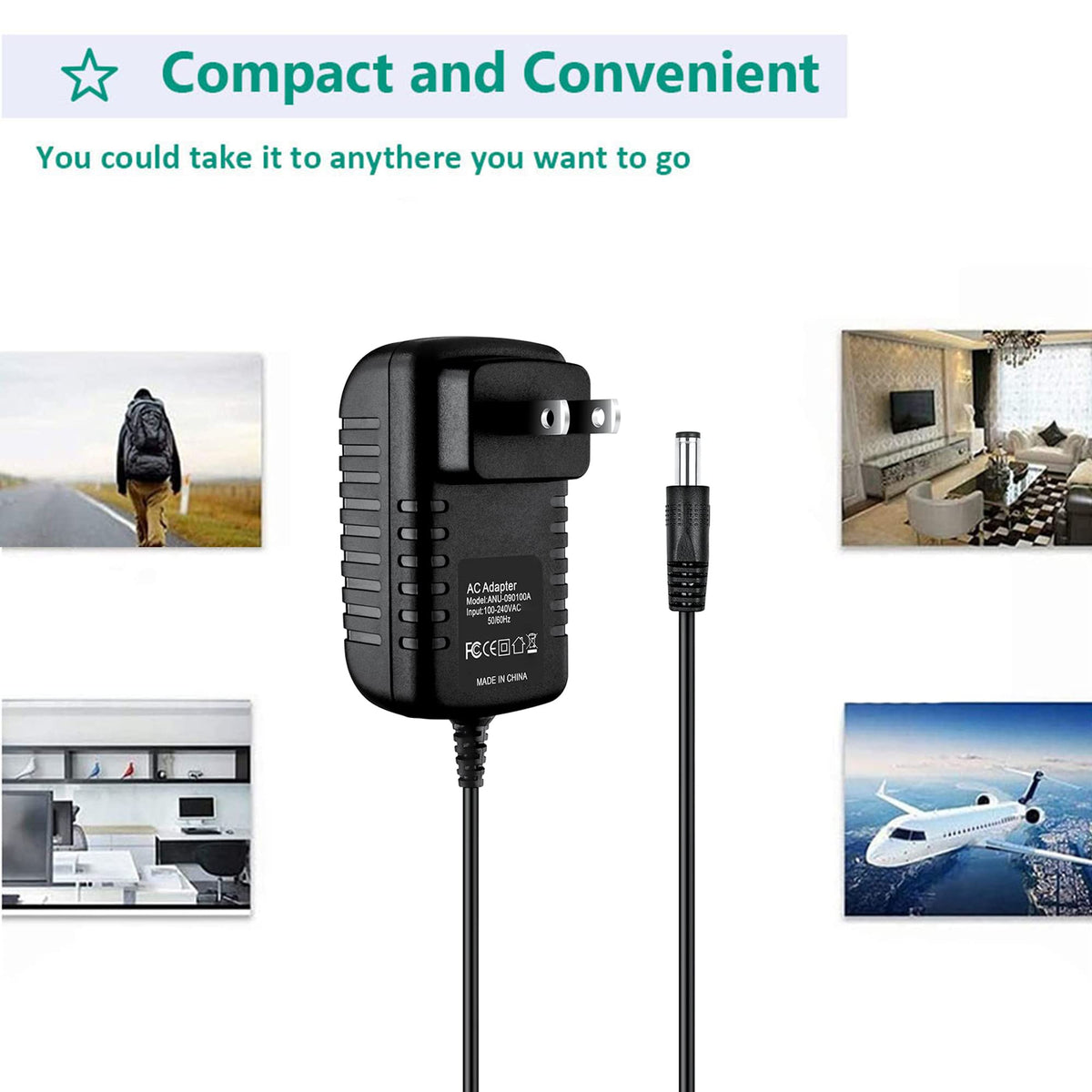 15V AC/DC Adapter P738
