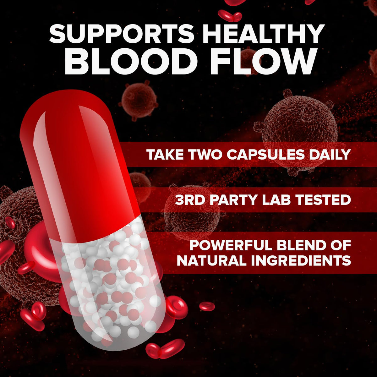 60 Capsules Natural Ingredients Supplement L4106