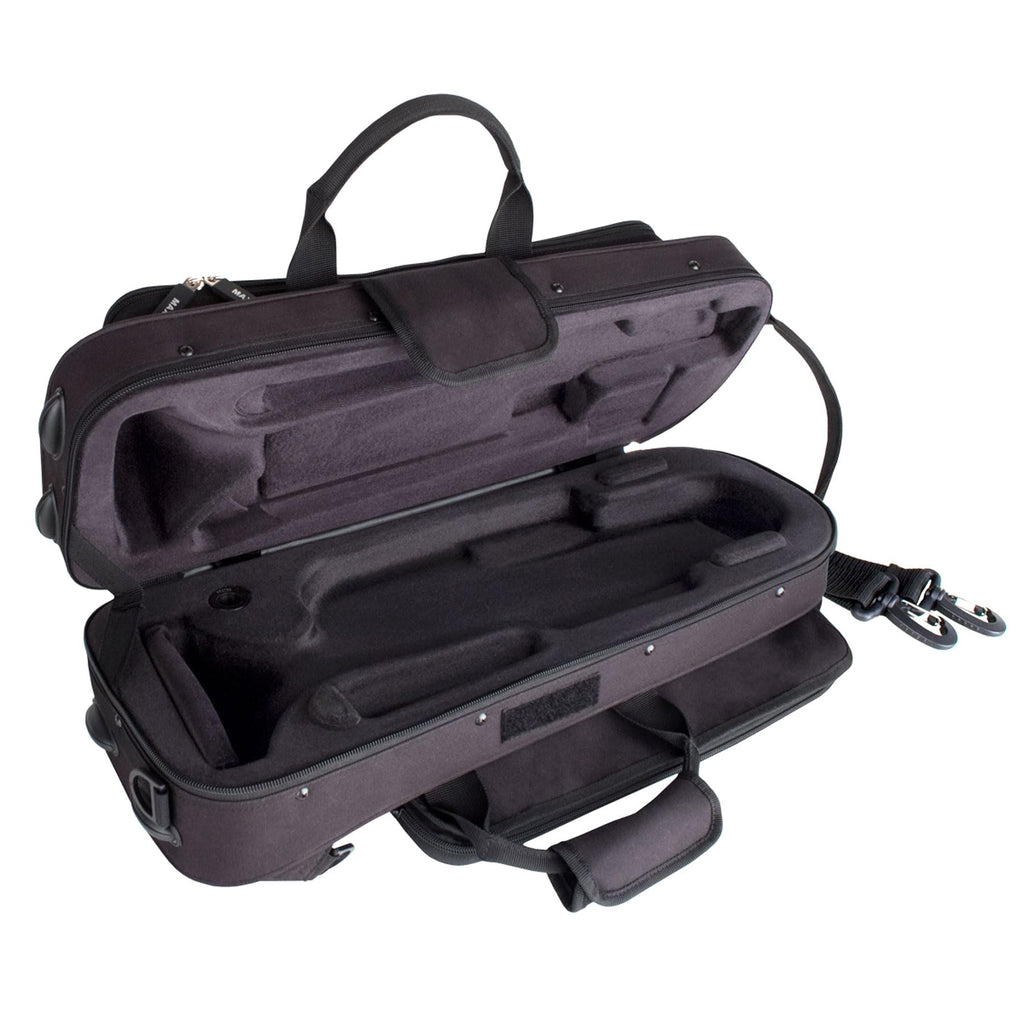 Black Trumpet Case with Sheet Music Pocket U58244