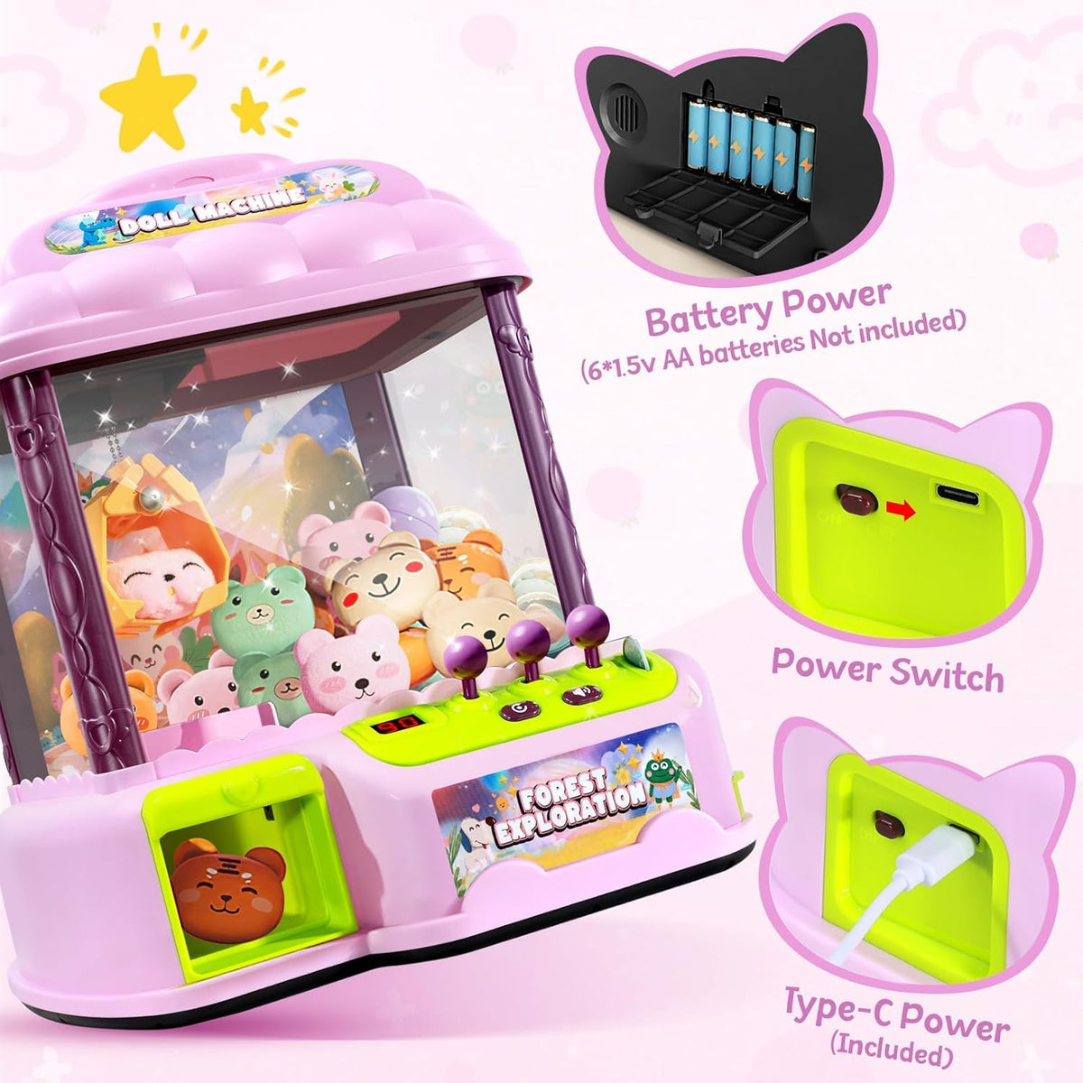 Claw Machine for Kids F34170