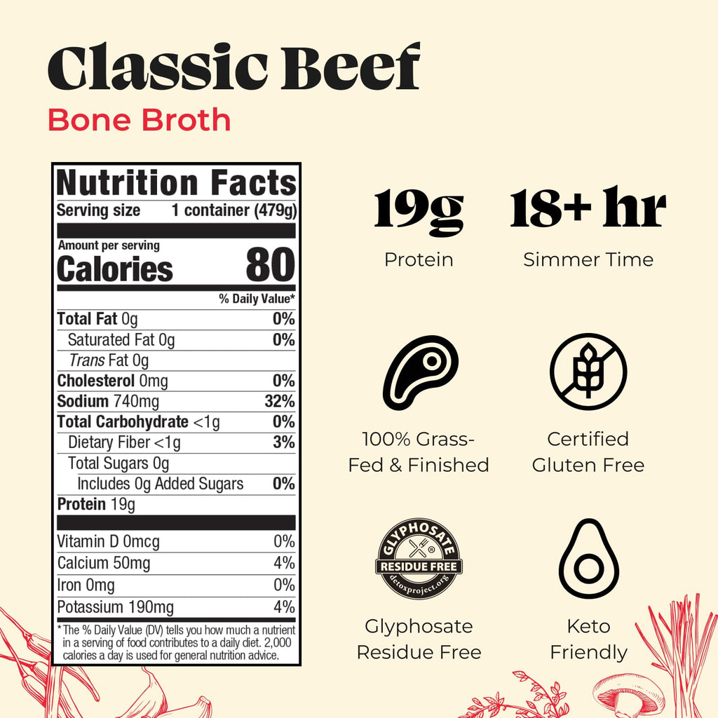 Beef Bone Broth Soup E275356