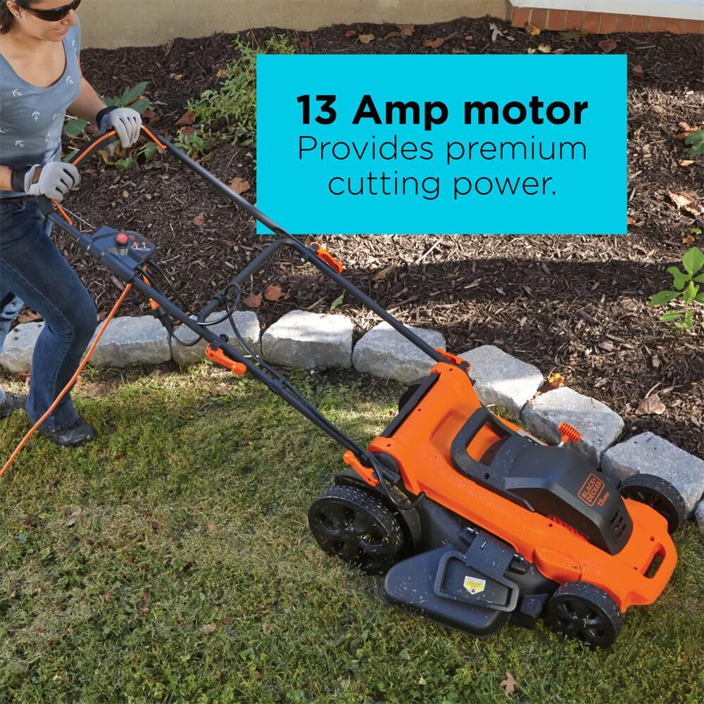 20-Inch Corded Electric Push Lawn Mower I286