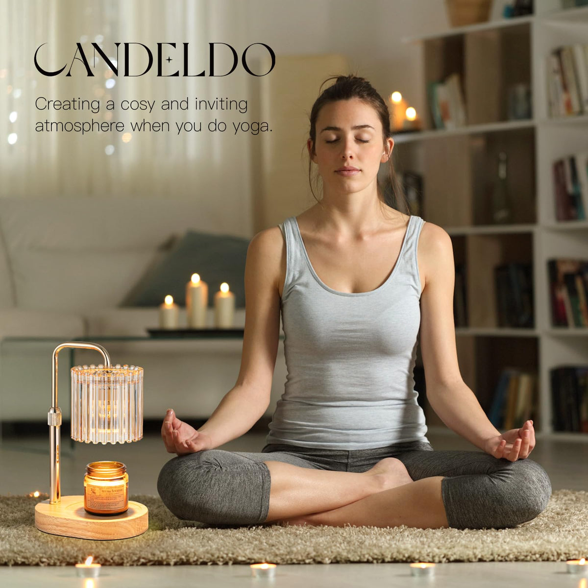 Candle Warmer Lamp with Timer A80578