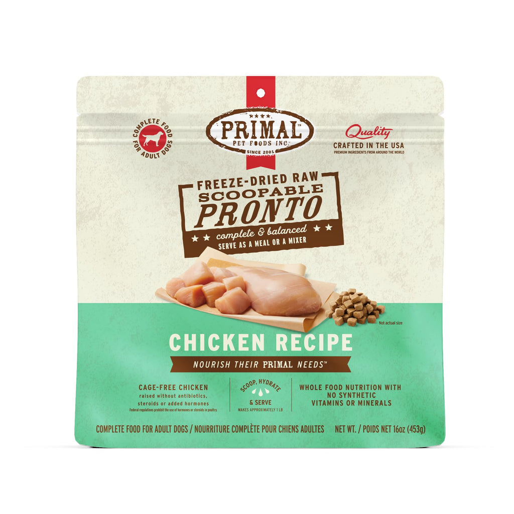 Freeze Dried Chicken Dog Food 16 oz A62860