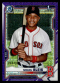 Purple Refractor Baseball Trading Card W685
