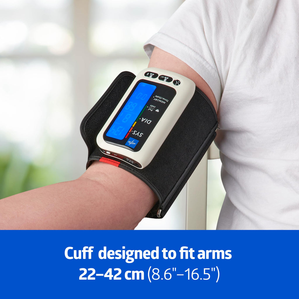 Bluetooth Blood Pressure Monitor with Upper Arm Cuff and Carrying Case H8600