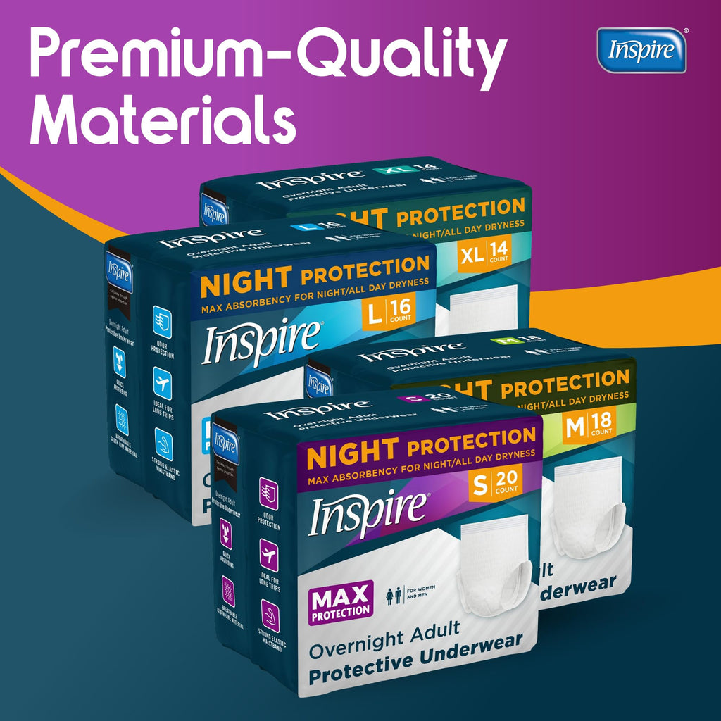 Adult Diapers Max Absorbency Leak Proof Incontinence Underwear Q227604