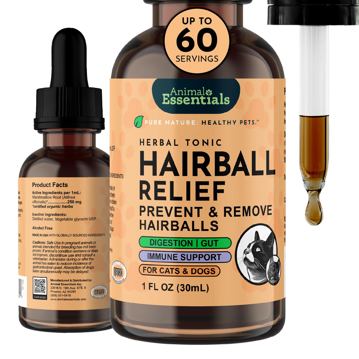 Hairball Relief Formula 1 fl Oz R14501