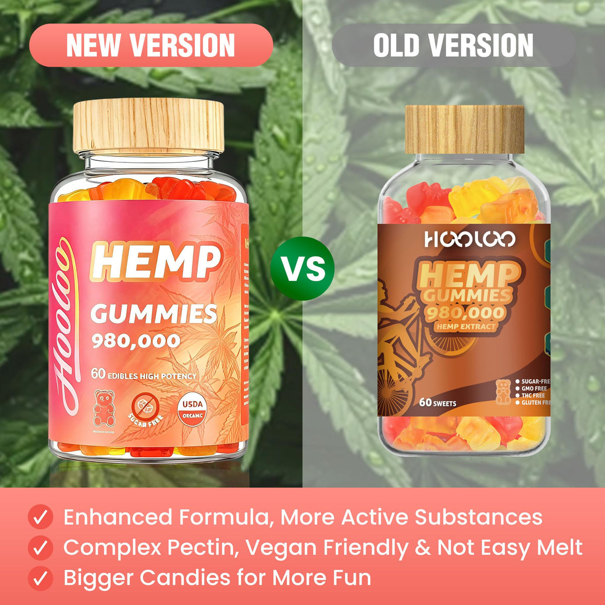 Sugar Free Hemp Gummies N378377
