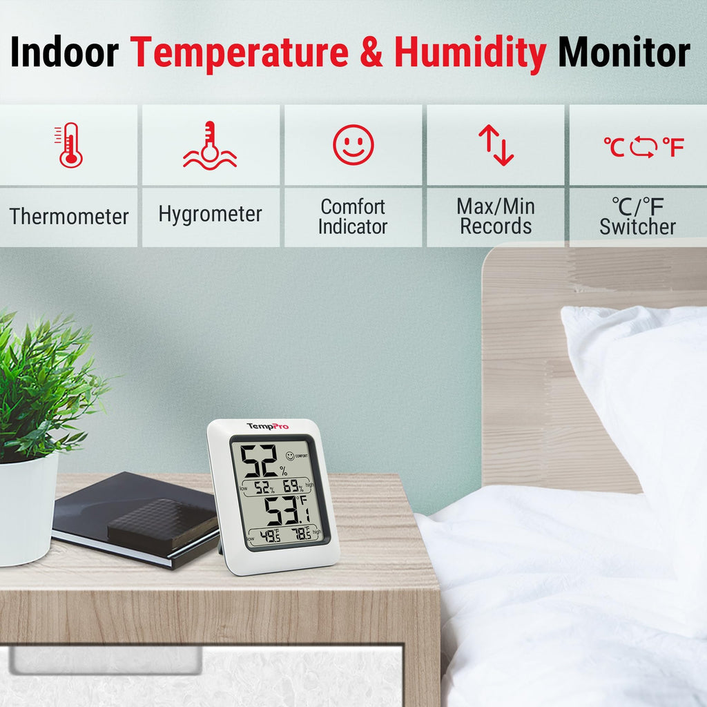 Digital Hygrometer Indoor Thermometer B9425