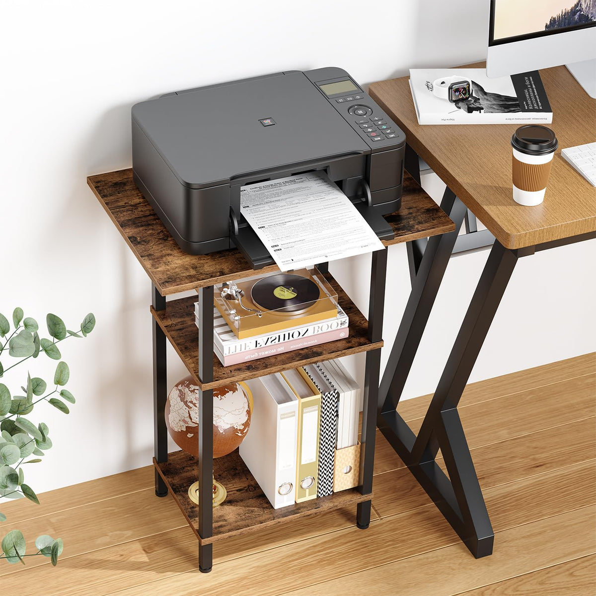 Tall End Table with Charging Station G5555