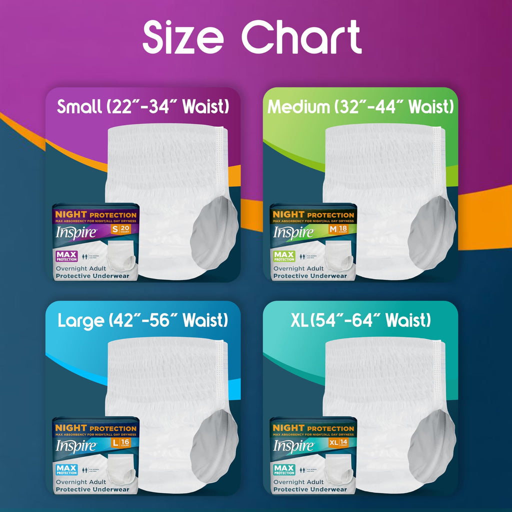 Adult Diapers Max Absorbency Leak Proof Incontinence Underwear Q227604