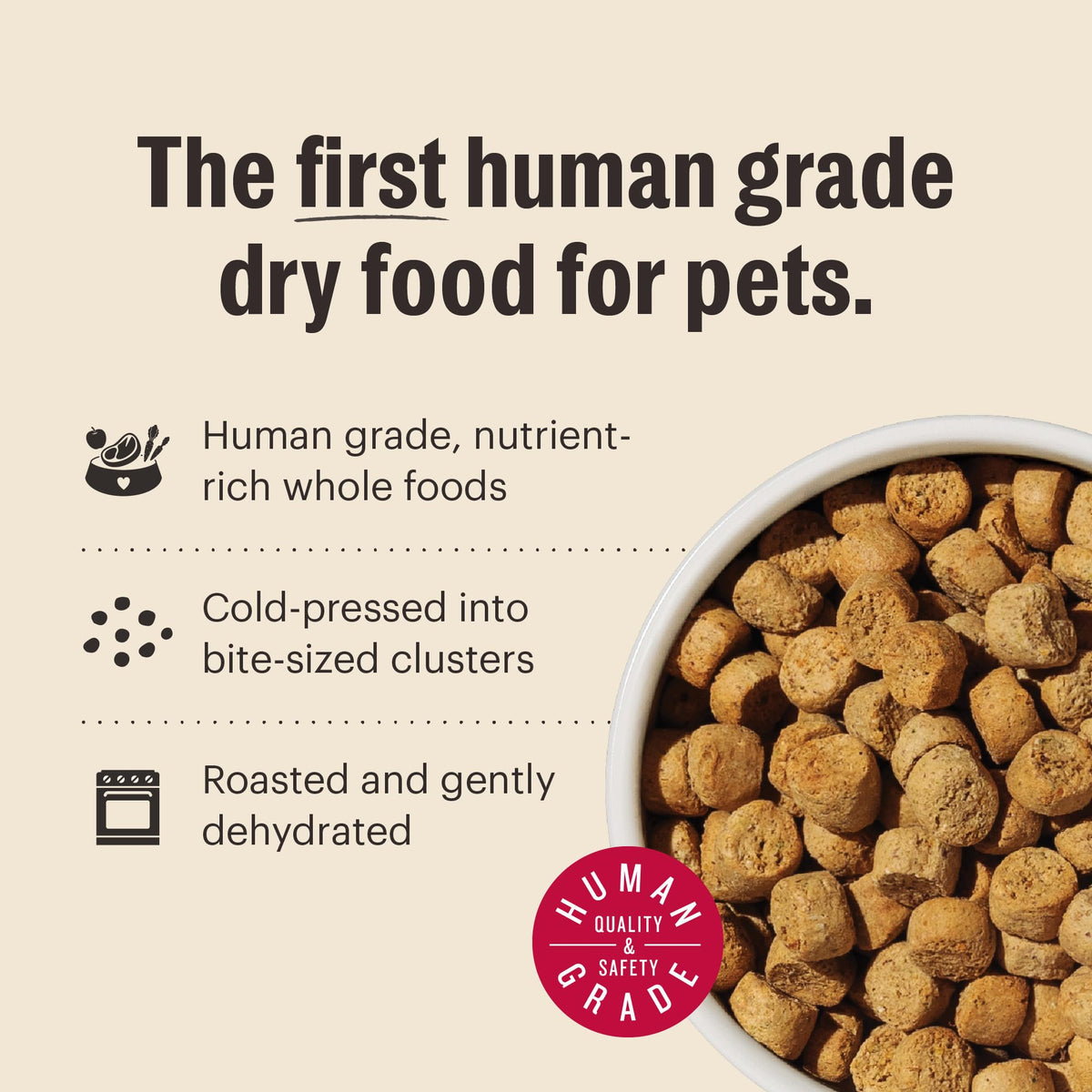 Grain Free Chicken Dry Dog Food, 4 lb Bag L55906