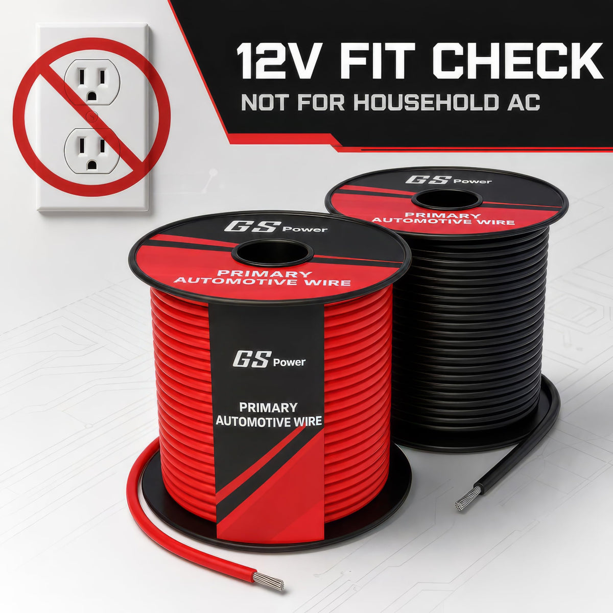 12 Gauge Wire 100ft 2 Spools P431