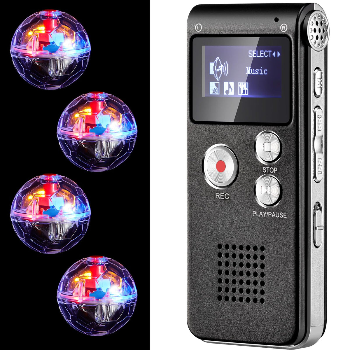 Black EVP Recorder Ghost Hunting Kit M357144