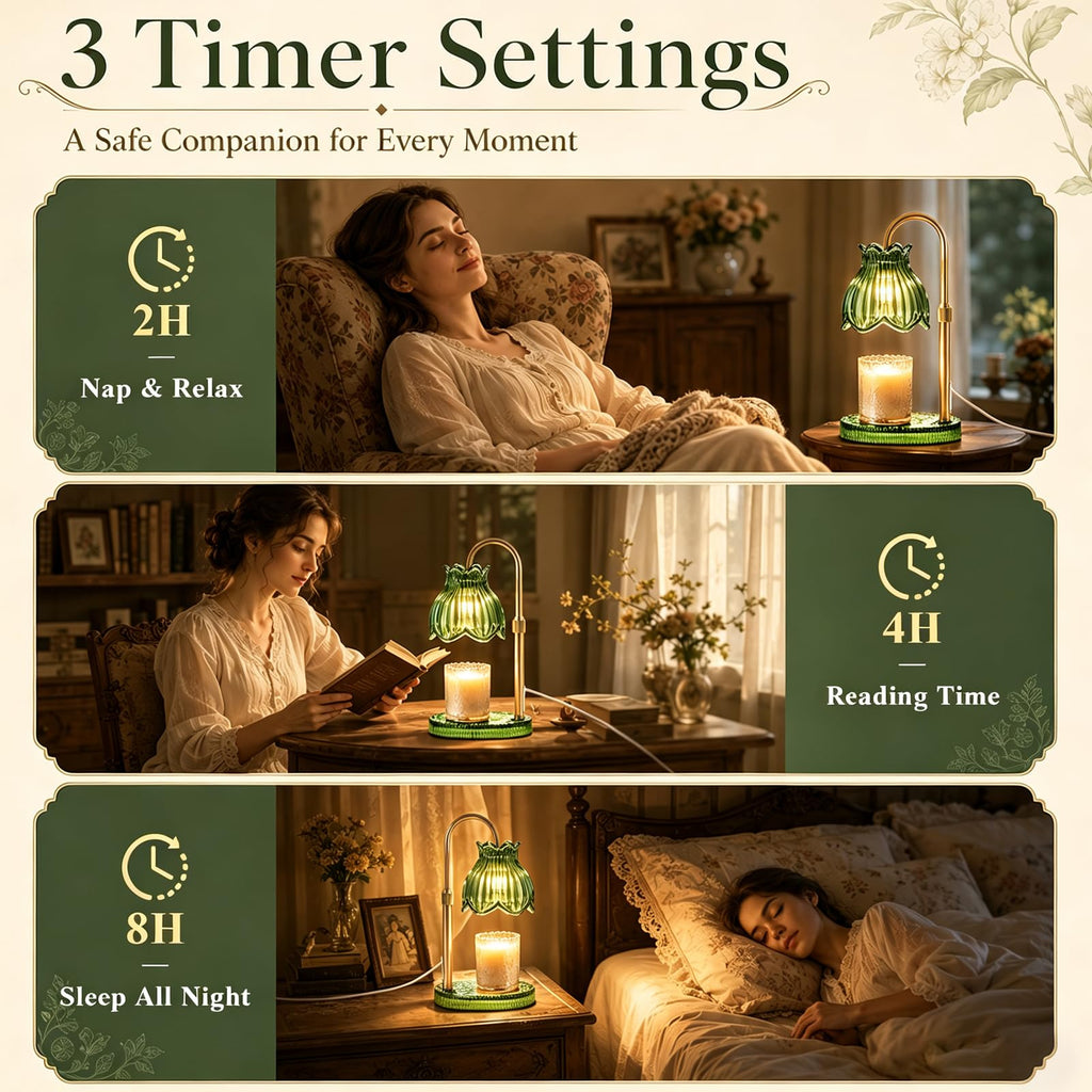 Candle Warmer Lamp with Timer Dimmer R530