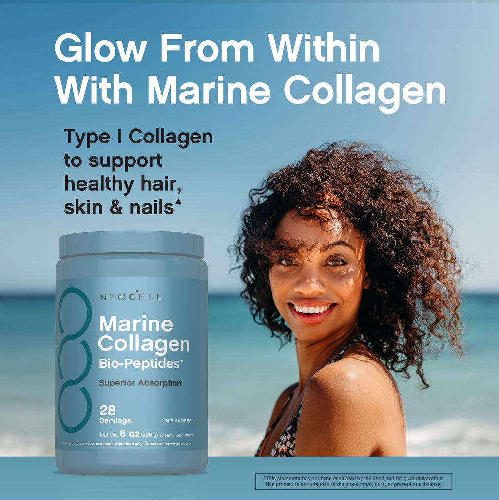 Marine Collagen Peptides Powder 8 oz Unflavored F845060