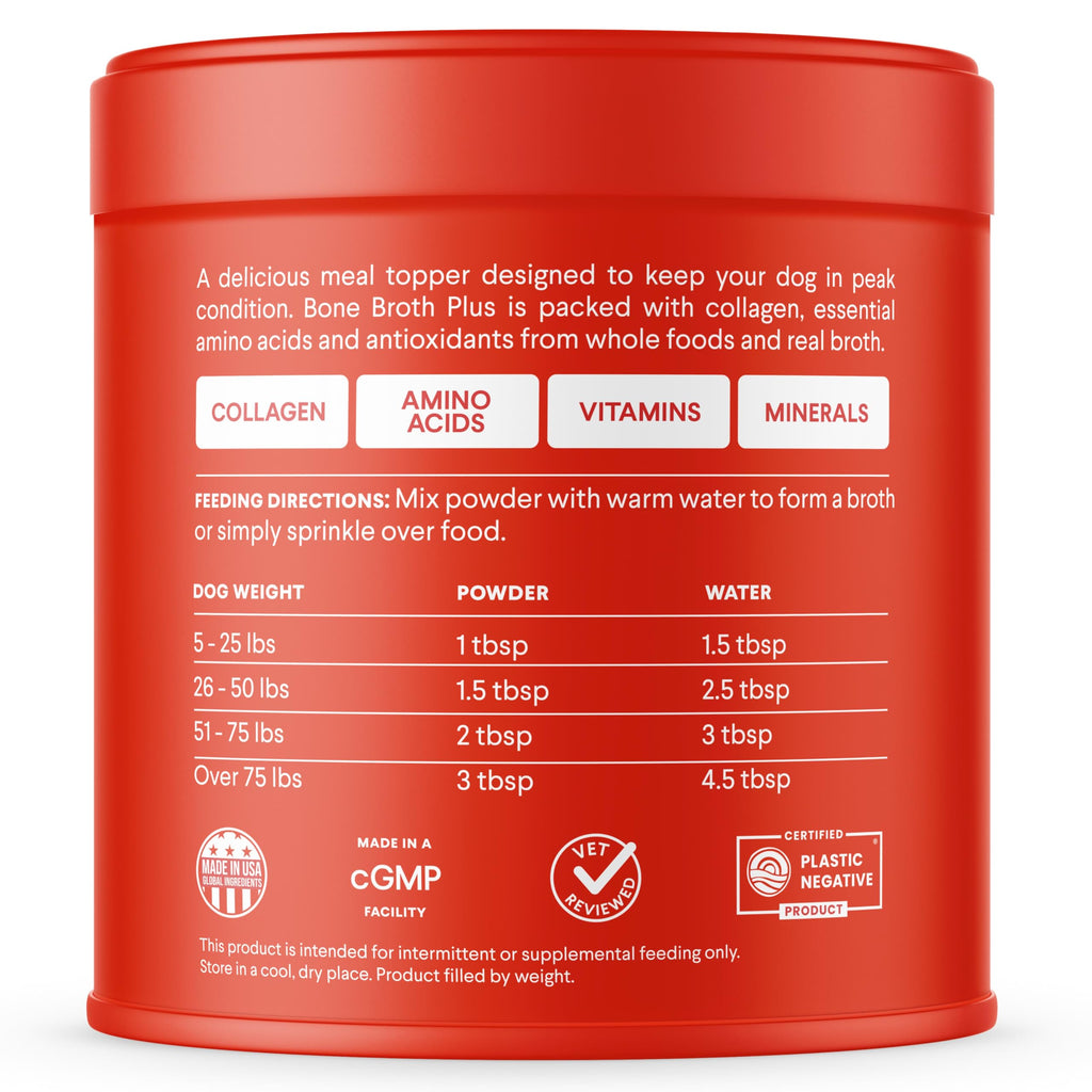 Bone Broth Plus for Dogs 8 oz R253403