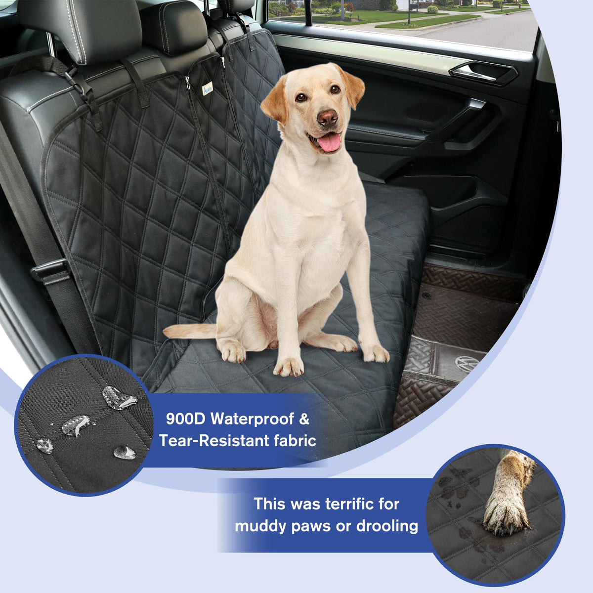 900D Oxford Waterproof Car Seat Cover Q577