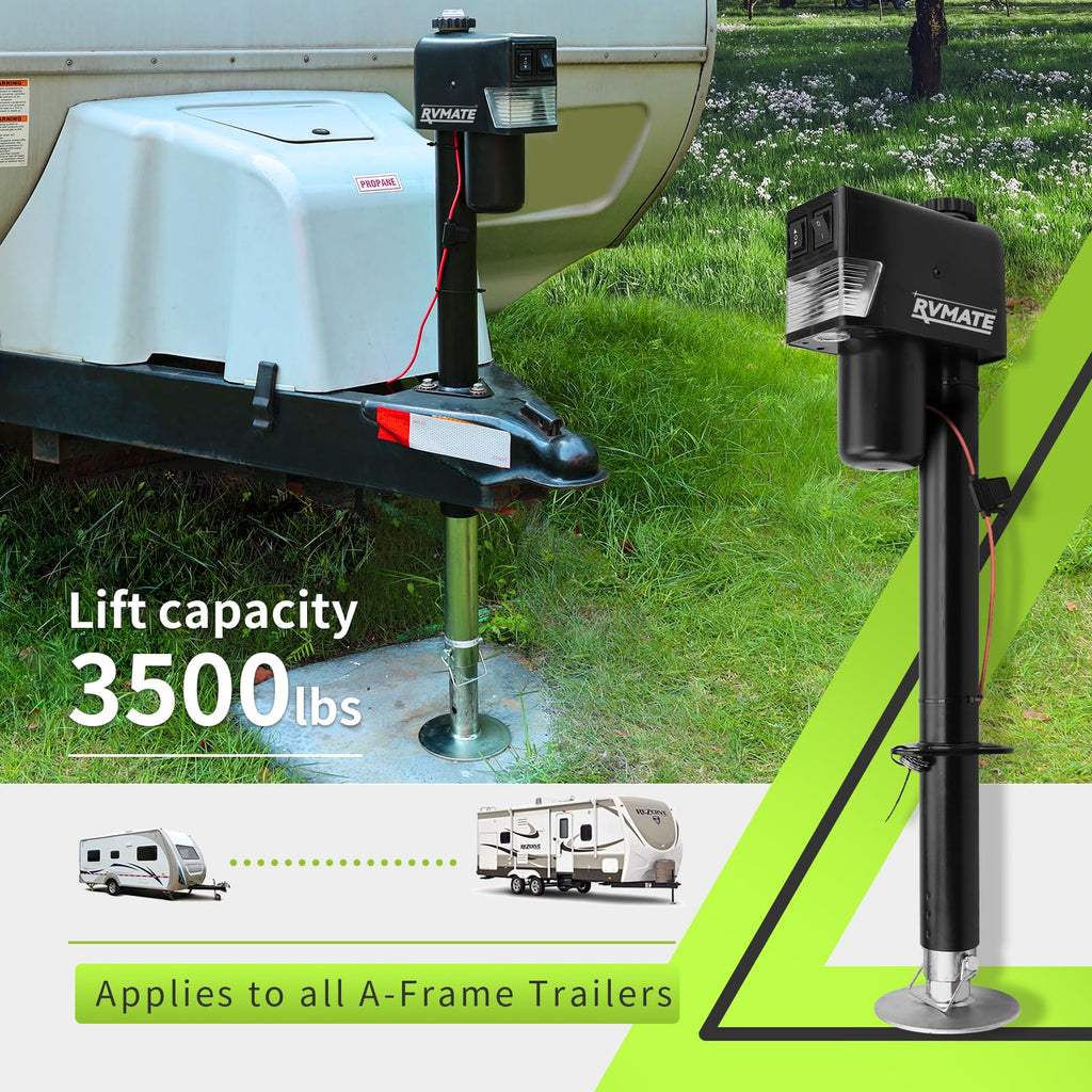 Electric A-Frame Trailer Jack up to 3500-4000lbs B9392