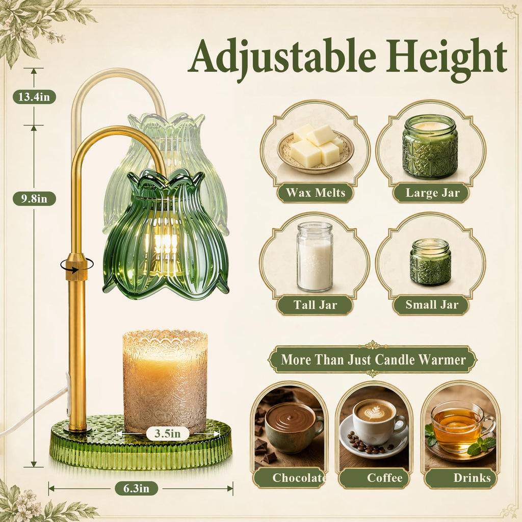 Candle Warmer Lamp with Timer Dimmer R530
