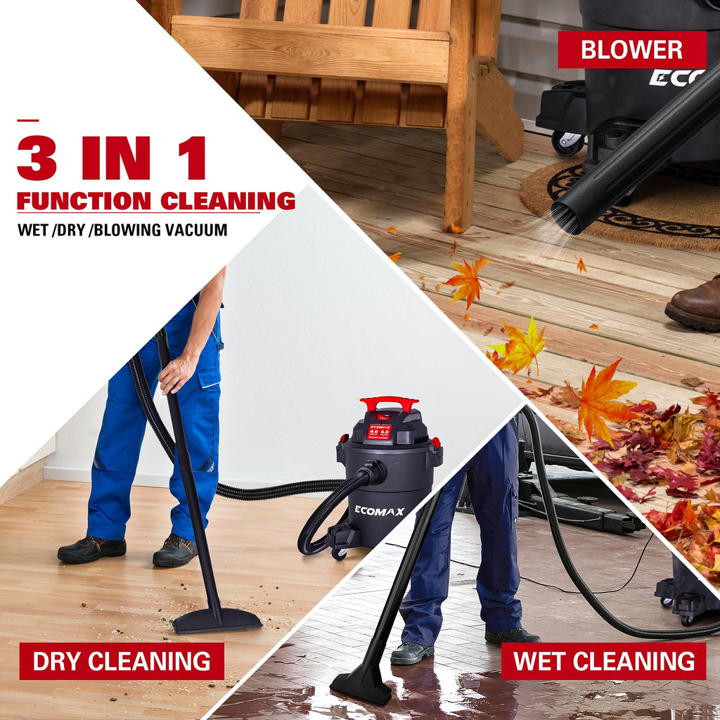 6 Gallon 4 HP Wet Dry Shop Vac C225361