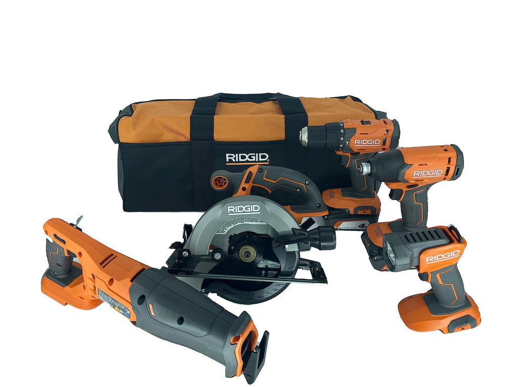 18V Lithium-Ion Cordless 5-Tool Kit with 4.0 Ah Batteries and Charger S78417