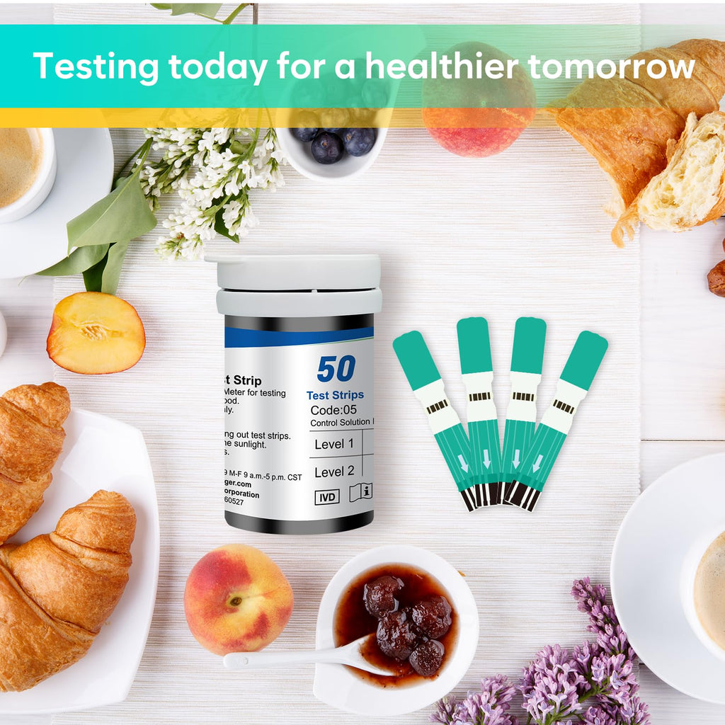 Blood Glucose Test Strips 100-Count E7471