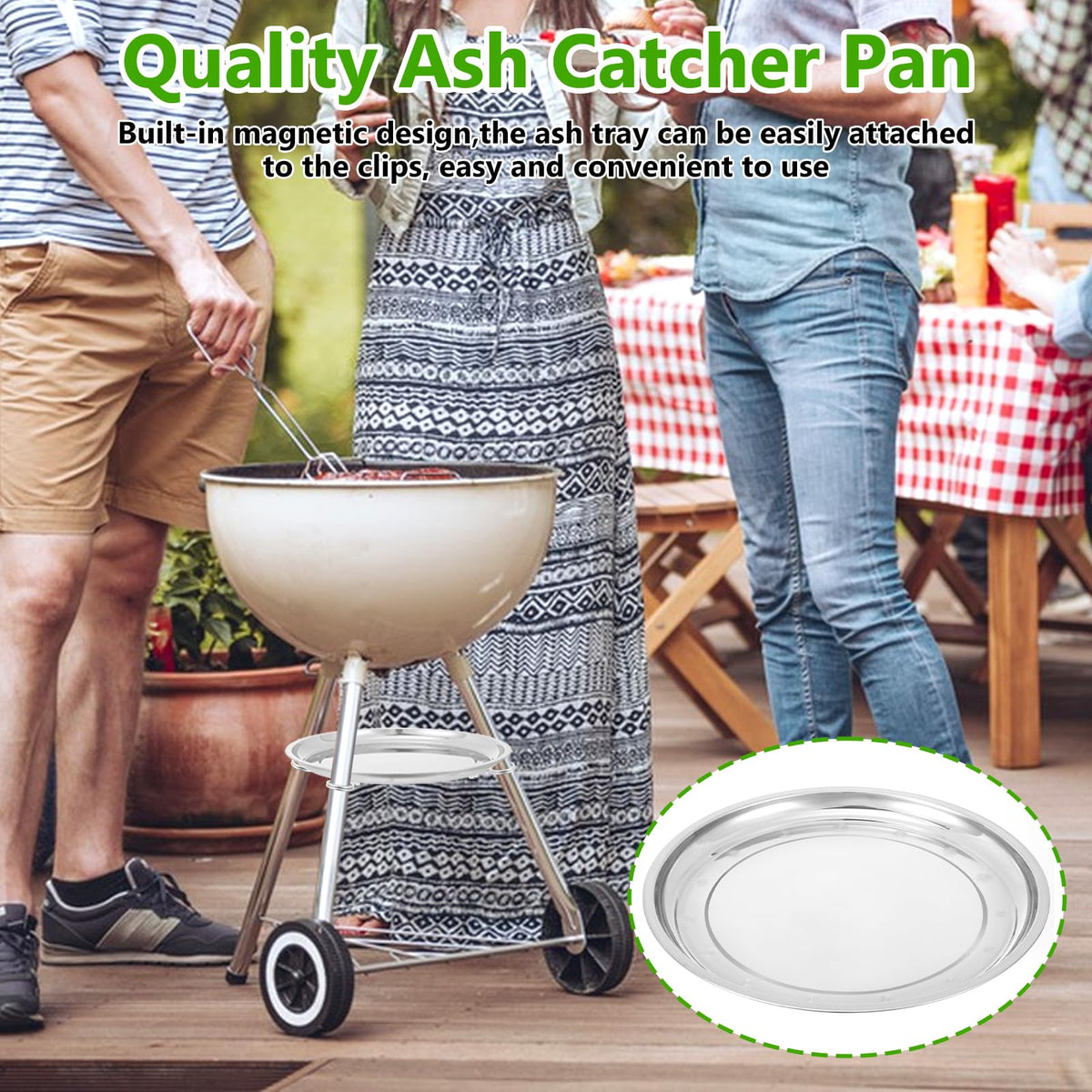Charcoal Grill Ash Catcher Pan I891288