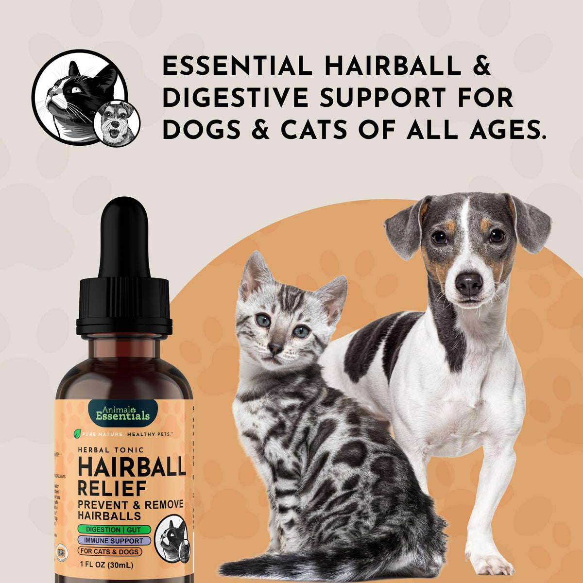 Hairball Relief Formula 1 fl Oz R14501